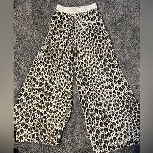 Free People Women’s Pajama Pants in Cheetah